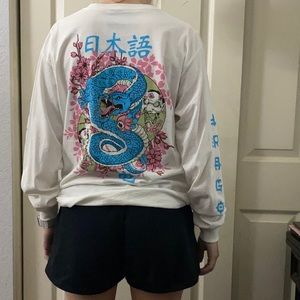 Men’s top from Tillys, a little oversized.